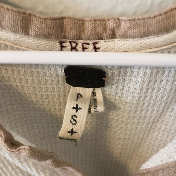 Free People Thermal Henley Tee - Picture 2 of 3